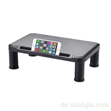 Ergonomisches Design Kunststoff Monitor Stand Riser